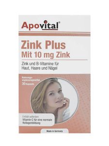 کپسول زینک پلاس آپوویتال