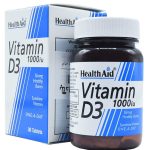 قرص ویتامین د3 هلث اید 1000 میکروگرم 30 عددی