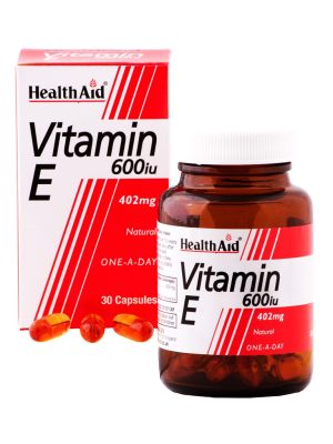 کپسول ویتامین ای 600 واحد هلث اید 30 عددی