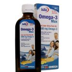 شربت امگا 3 مکس یوروویتال حجم 200 میلی لیتر