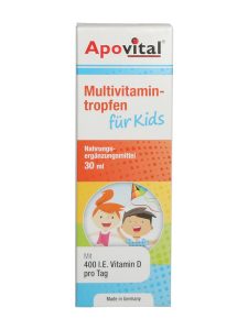 قطره مولتی ویتامین فورکیدز آپوویتال حجم 30 میلی لیتر - Image 2
