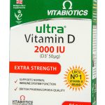 قرص اولترا ویتامین د3 2000 واحدی ویتابیوتیکس 96 عددی