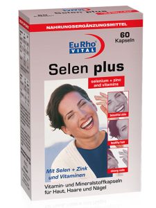 کپسول سلن پلاس یوروویتال 60 عددی