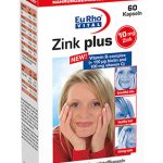 کپسول زینک پلاس یوروویتال 10 میلی گرم 60 عددی