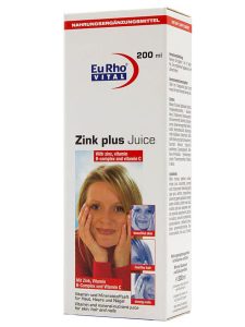 شربت زینک پلاس یوروویتال با حجم 200 میلی لیتر - Image 2