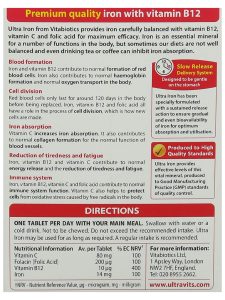 قرص اولترا آهن ویتابیوتیکس 30 عددی - Image 2
