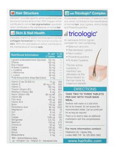 قرص هیرفولیک من ویتابیوتیکس مدل Hairfollic Man مخصوص آقایان 60 عددی - Image 2