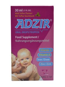 قطره آ+د آدزیر ویتان حاوی 30 میلی لیتر - Image 2