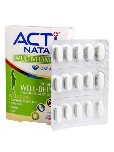 قرص مولتی ویتامین اکتی ناتال لیبرتی سوییس 30 عددی - Image 2