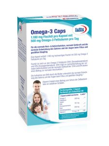 کپسول امگا 3 یوروویتال 30 عددی - Image 3