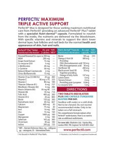 مکمل پرفکتیل مکس ویتابیوتیکس 84 عددی - Image 2