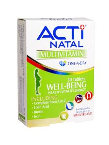 قرص مولتی ویتامین اکتی ناتال لیبرتی سوییس 30 عددی - Image 3