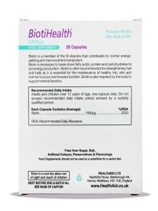 کپسول بیوتی هلث 1000 میکروگرم هلث اید 30 عددی - Image 3