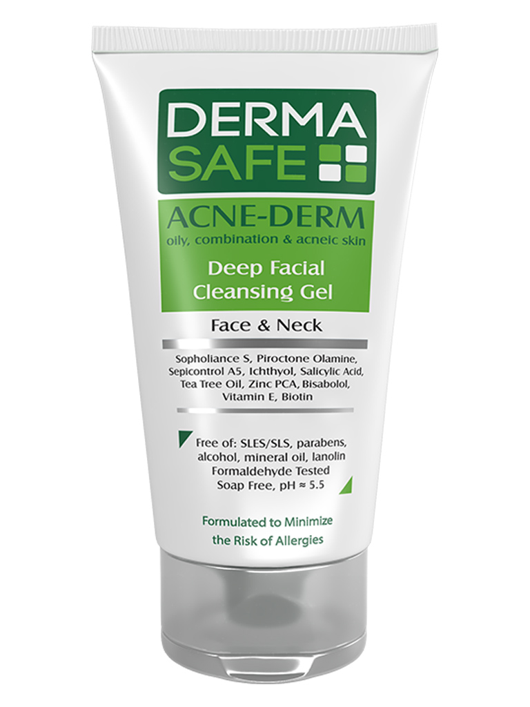 Untitled-2-137.jpg ژل شستشوی صورت درماسیف سری آکنه درم با حجم 150 میلی لیتر - Image 1