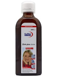 شربت زینک پلاس یوروویتال با حجم 200 میلی لیتر