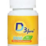 قرص ویتامین د3 فورت 1000 واحدی هولیستیکا 30 عددی