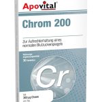 قرص کروم آپوویتال 200 میکروگرم 30 عددی