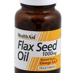 کپسول فلکسید اویل 1000 میلی گرم هلث اید 60 عددی