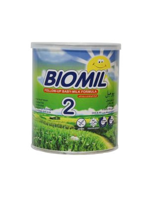 شیر خشک بیومیل 2 فاسبل مناسب از 6 تا 12 ماهگی 400 گرمی