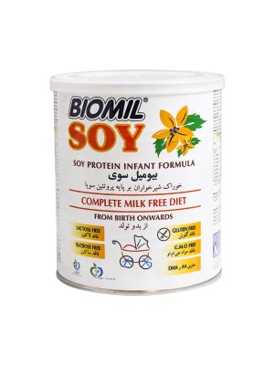 شیر خشک بیومیل سوی فاسکا بر پایه پروتئین سویا 400 گرمی