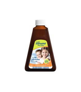 شربت مولتی سانستول پلاس زینک حجم 155 میلی لیتر