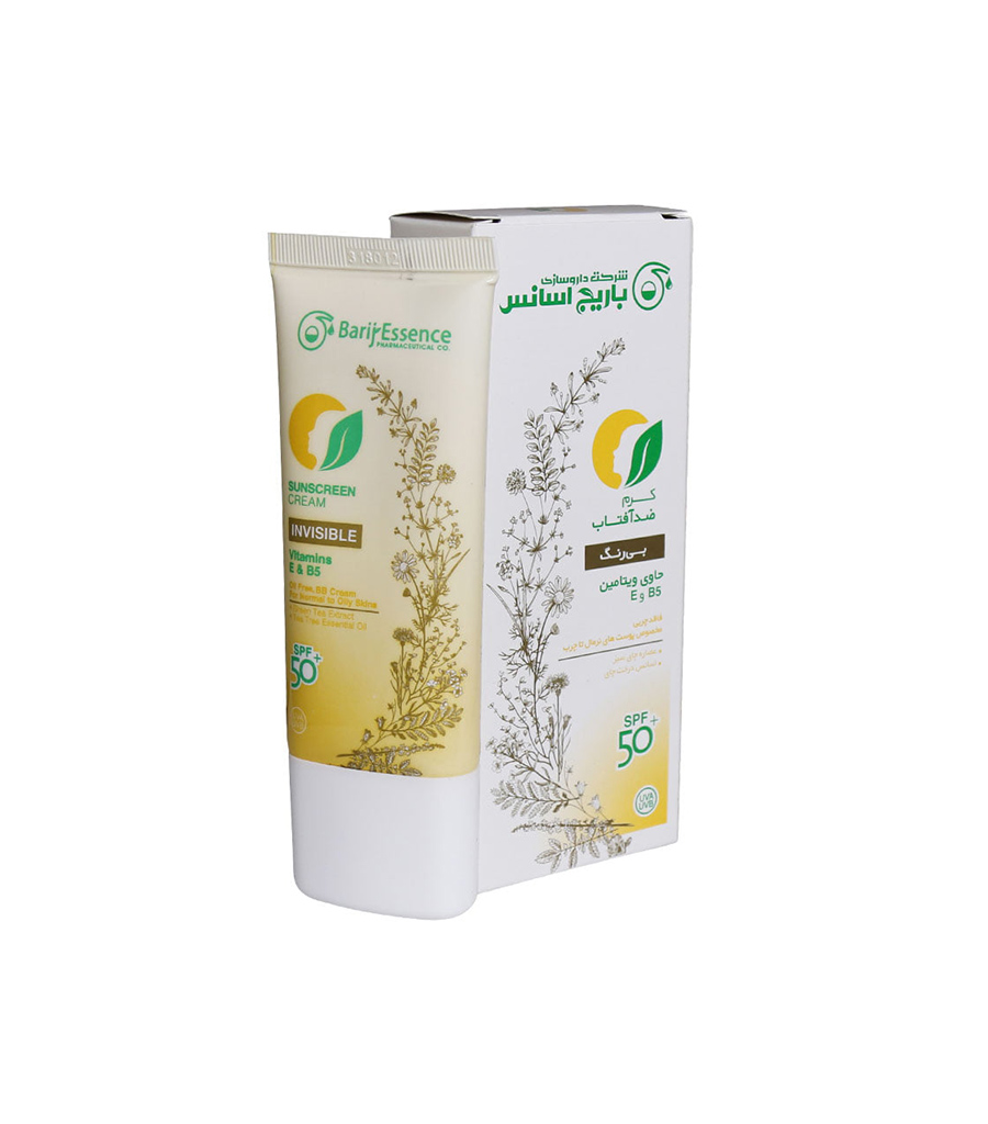 1-1276.jpg کرم ضد آفتاب بی رنگ باریج اسانس SPF50 مخصوص پوست چرب حجم 60 میلی لیتر - Image 1