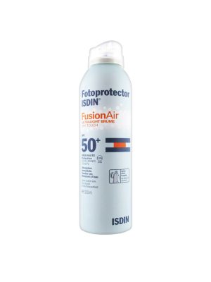 اسپری ضد آفتاب فیوژن ایر +SPF50 ایزدین مناسب انواع پوست حجم 200 میلی لیتر