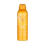 اسپری ضد آفتاب بی رنگ SPF50 ویشی سری ایده آل سولای مناسب انواع پوست حجم 200 میلی لیتر