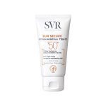 کرم ضد آفتاب مینرال رنگی اس وی آر مدل سان سکیور با SPF50 حجم 50 میلی لیتر