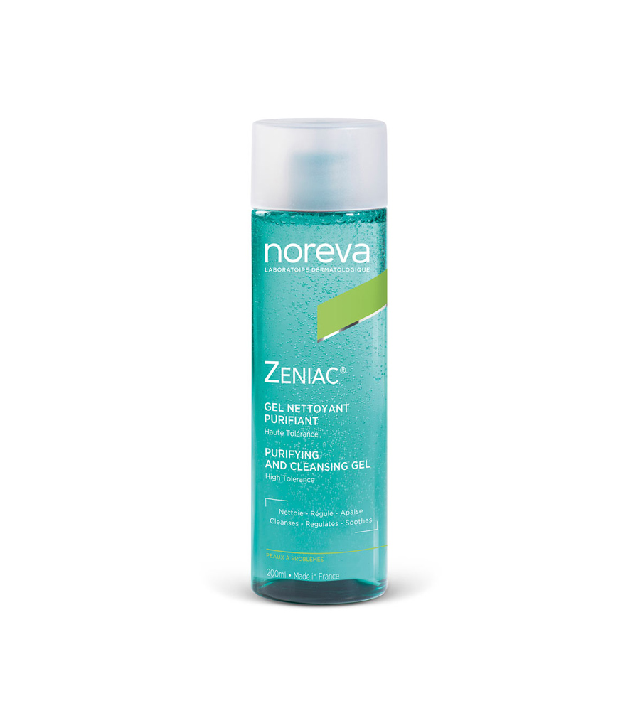 1-292.jpg ژل پاک کننده پوست چرب نوروا مدل زنیاک حجم 200 میلی لیتر - Image 1