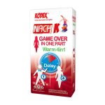 کاندوم تأخیری 4 کاره گرم گیم اور ناچ کدکس 12 عددی