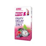 کاندوم تأخیری 2 کاره میوه ای ناچ کدکس 12 عددی