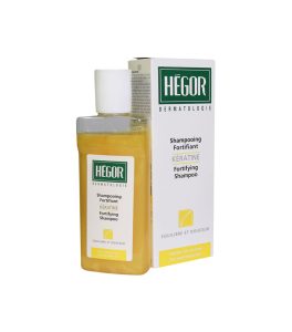 شامپو تقویت کننده کراتین هگور مناسب موهای نازک و شکننده حجم 150 میلی لیتر