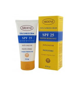 کرم ضد آفتاب SPF25 آردن مناسب پوست های خشک و معمولی 50 گرمی
