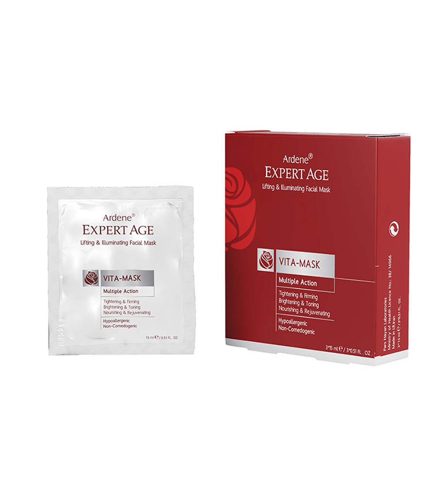 1-741.jpg ماسک صورت سفت کننده پوست آردن مدل Expert Age حجم 45 گرمی - Image 1