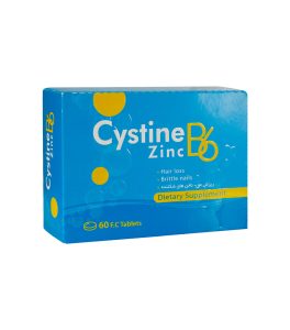 قرص روکشدار سیستین B6 زینک دانا 60 عددی