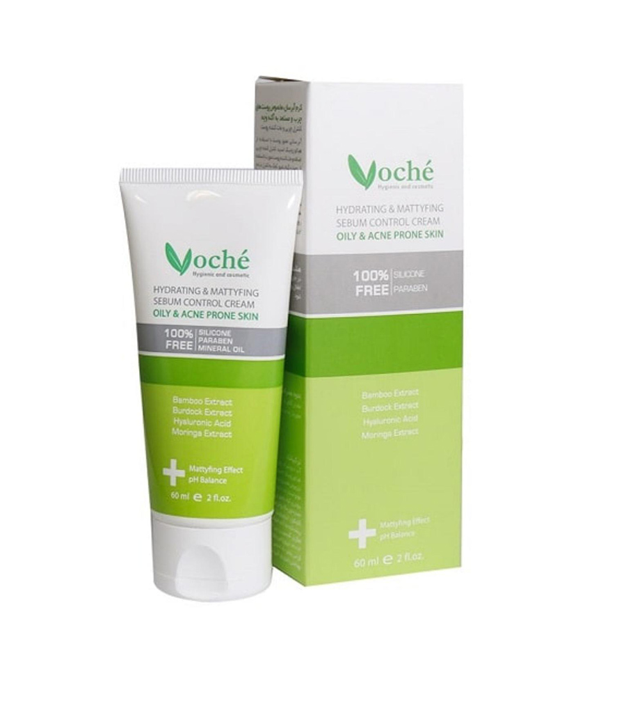 1-821.jpg کرم آبرسان وچه مناسب پوست چرب و مستعد آکنه حجم 60 میلی لیتر - Image 1