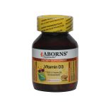 سافت ژل ویتامین د3 ابورنز 1000 واحدی 60 عددی