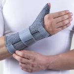 مچ شست بند نئوپرنی آتل دار پاک سمن کد 109 طوسی سایز S