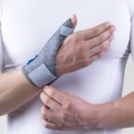 شست بند نئوپرنی آتل دار پاک سمن کد 110 طوسی سایز XXL