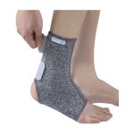 قوزک بند طبی نئوپرنی پشت باز پاک سمن کد 128 طوسی سایز S