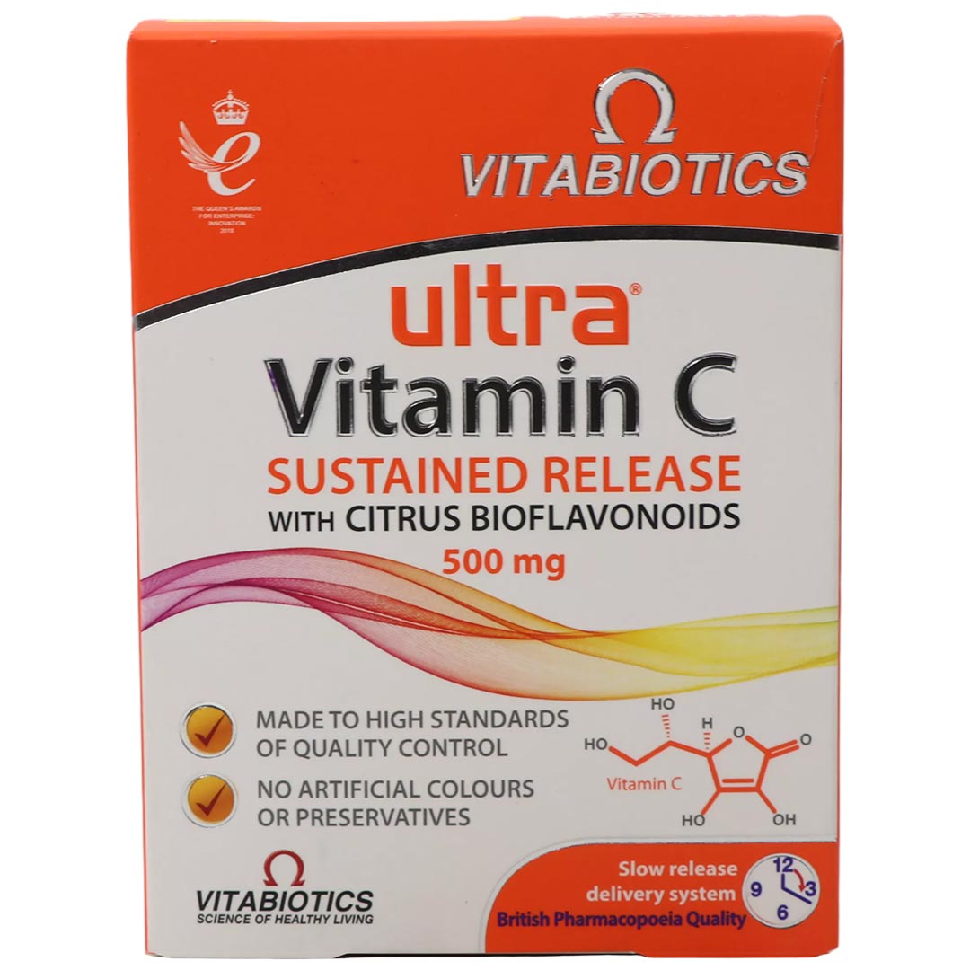 نقد و بررسی قرص اولترا ویتامین C ویتابیوتیکس
