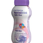 محلول نوترینی درینک نوتریشیا با طعم توت فرنگی حجم 200 میلی لیتر