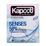 کاندوم نازک و شفاف کاپوت 3 عددی