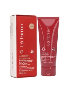 کرم ضد آفتاب و ضد لک رنگی SPF40 پوست چرب لافارر با حجم 40 میلی لیتر - Image 2
