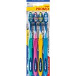 مسواک فلکسیبل هد سوپر پرومو تريزا با برس متوسط 4 عددی