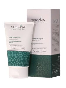 ژل شستشو صورت سروینا مناسب پوست های چرب، مختلط و مستعد آکنه حجم 150 میلی لیتر - Image 2