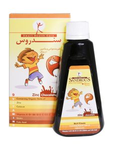 شربت مولتی ویتامین پلاس زینک سندروس با حجم 200 میلی لیتر - Image 2