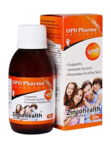 شربت زینکو هلث او پی دی فارما حجم 120 میلی لیتر - Image 2