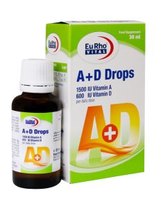 قطره خوراکی آ د یوروویتال حجم 30 میلی لیتر - Image 2